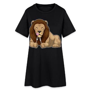 Lion Cutlery Cuisine de Cuisine - Robe T-shirt Femme - noir - Devant