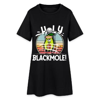 Volleyball - Women’s T-Shirt Dress - black - Front
