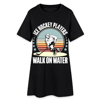 Eishockey - Women’s T-Shirt Dress - black - Front