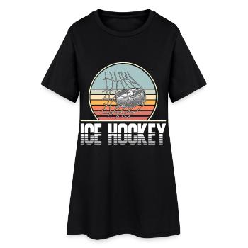 Eishockey - Women’s T-Shirt Dress - black - Front