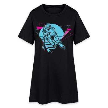Eishockey - Women’s T-Shirt Dress - black - Front