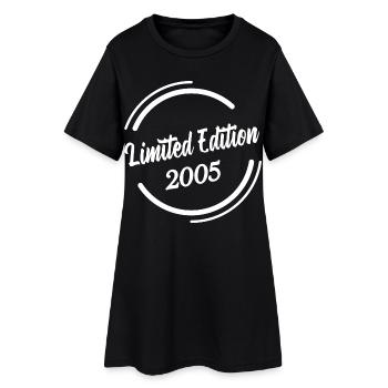 Fête d’anniversaire 2005 en édition limitée - Robe T-shirt Femme - noir - Devant