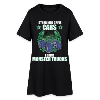 Monster Trucks Monster Truck Offroad Cadeau - Robe T-shirt Femme - noir - Devant