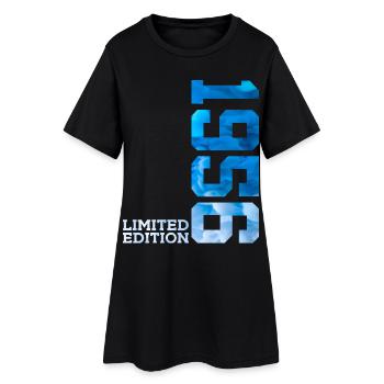70E ANNIVERSAIRE ÉDITION LIMITÉE 1956 - Robe T-shirt Femme - noir - Devant