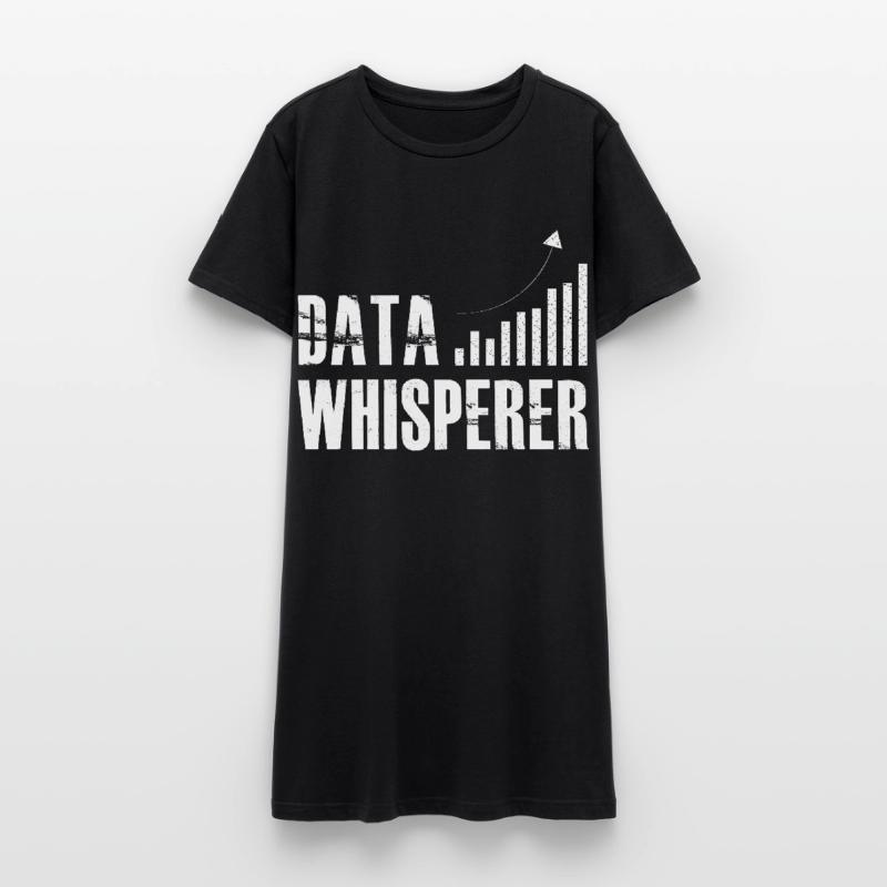 Data Whisperer Science Analyst Software Engineer Women’s T-Shirt Dress