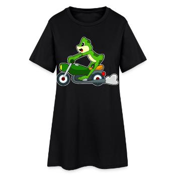 Moto Frog - Robe T-shirt Femme - noir - Devant