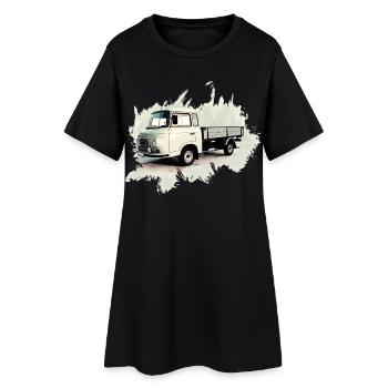 Camion à plateau BARKAS B1000 - Robe T-shirt Femme - noir - Devant