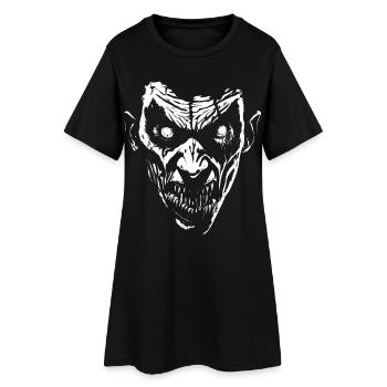 Vampire - Robe T-shirt Femme - noir - Devant
