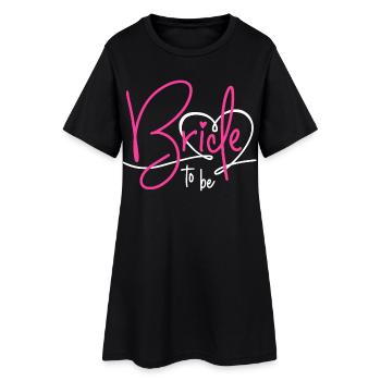 Future mariée - Robe T-shirt Femme - noir - Devant