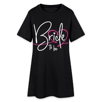 Future mariée - Robe T-shirt Femme - noir - Devant