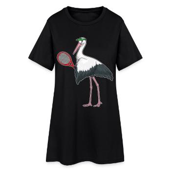Raquette de tennis Storch Tennis - Robe T-shirt Femme - noir - Devant