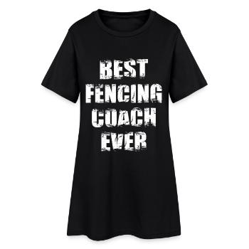 Best Fencing Instructor - Women’s T-Shirt Dress - black - Front