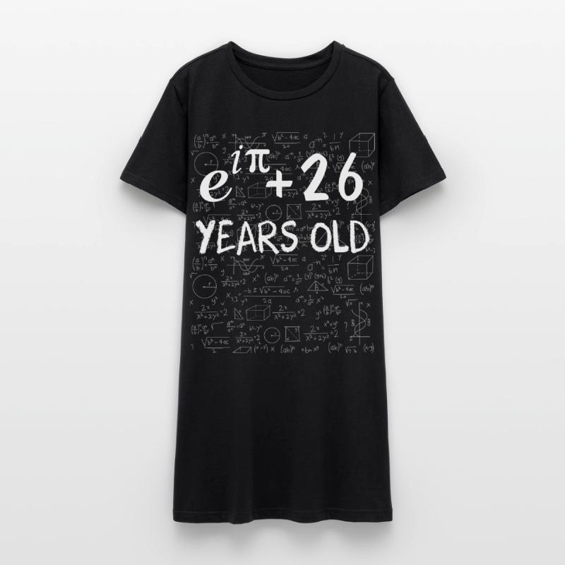 25th birthday 25 years Euler Identity math gift Women’s T-Shirt Dress