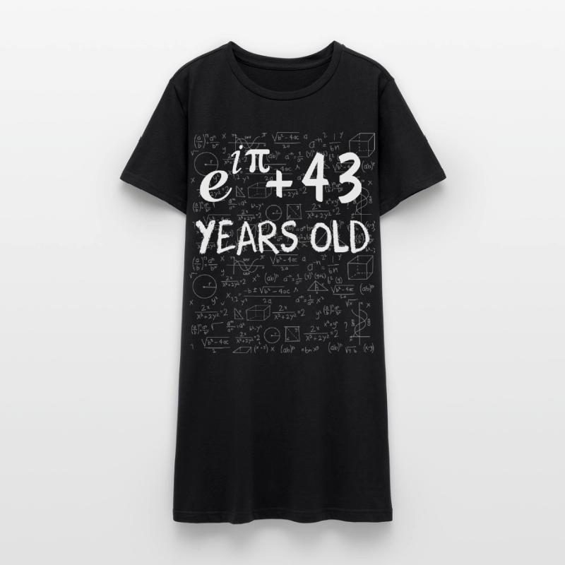 42nd Birthday 42 Years Euler Identity Math Gift Women’s T-Shirt Dress
