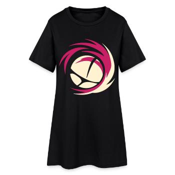 Volleyball - Women’s T-Shirt Dress - black - Front