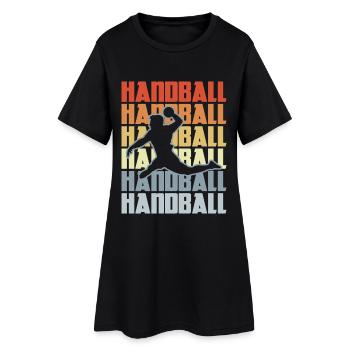 Vintage Handball - Robe T-shirt Femme - noir - Devant
