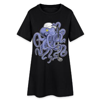 Octopus Golf Golf Clubs - Robe T-shirt Femme - noir - Devant