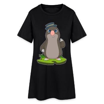 Mole Hat - Women’s T-Shirt Dress - black - Front