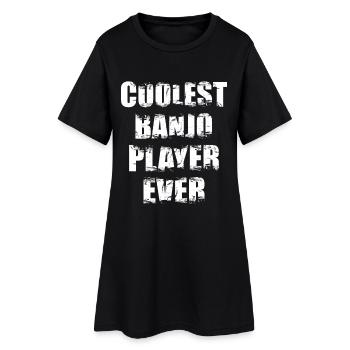 Joueur de banjo le plus cool - Robe T-shirt Femme - noir - Devant