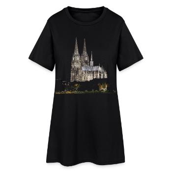 Cologne - Women’s T-Shirt Dress - black - Front