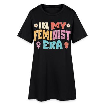 In my feminist era - Women’s T-Shirt Dress - black - Front
