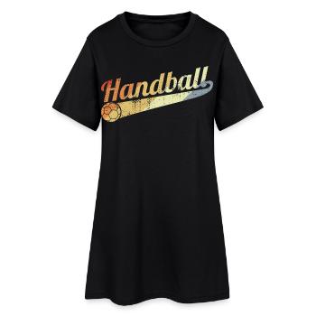 Vintage Handball - Robe T-shirt Femme - noir - Devant