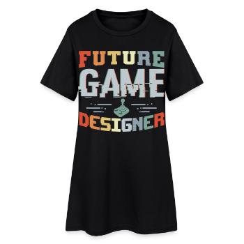 Future Game Developer - Women’s T-Shirt Dress - black - Front