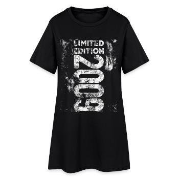 Limited Edition 2009 | Geburtstag 2009 geboren - Frauen T-Shirt-Kleid - Schwarz - Vorne