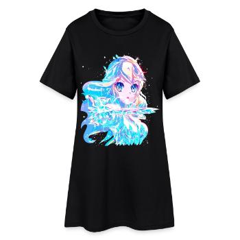 Ice Princess - Ice Cold Anime Beauty - Robe T-shirt Femme - noir - Devant