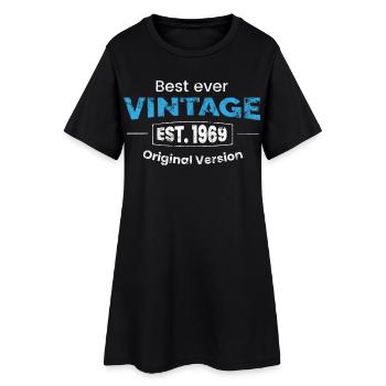 T Shirt Vintage 1969 - Robe T-shirt Femme - noir - Devant