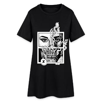 Fin de l’étranger - Robe T-shirt Femme - noir - Devant