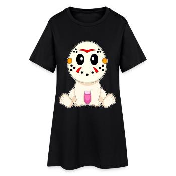 Bébé Halloween - Robe T-shirt Femme - noir - Devant
