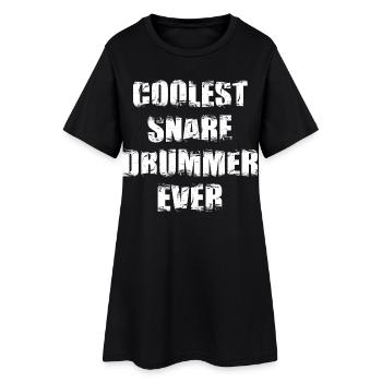 Le batteur le plus cool de tous les temps - Robe T-shirt Femme - noir - Devant