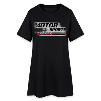 Sports Mécaniques - Robe T-shirt Femme - noir - Devant