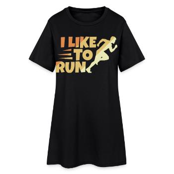 Sort de l’évêque - Robe T-shirt Femme - noir - Devant