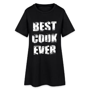Meilleur chef de tous les temps - Robe T-shirt Femme - noir - Devant