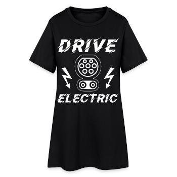 Drive Electric CCS Combo 2 Supercharge Elektro - Women’s T-Shirt Dress - black - Front