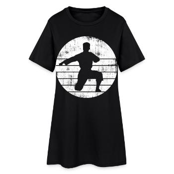 Karateka Sketch - Women’s T-Shirt Dress - black - Front