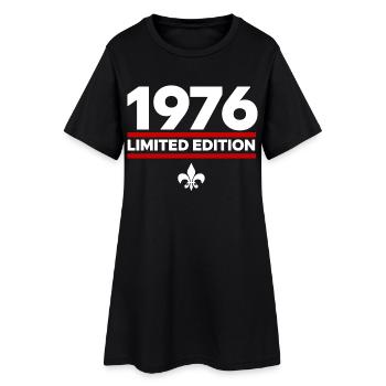 Édition limitée de 1976 - Robe T-shirt Femme - noir - Devant
