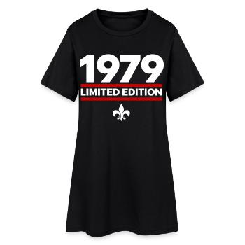 1979 Édition limitée - Robe T-shirt Femme - noir - Devant