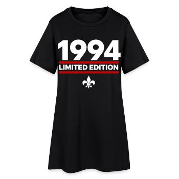 1994 Limited Edition - Frauen T-Shirt-Kleid - Schwarz - Vorne