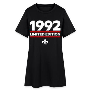 1992 Édition limitée - Robe T-shirt Femme - noir - Devant