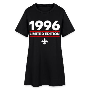 1996 Édition limitée - Robe T-shirt Femme - noir - Devant