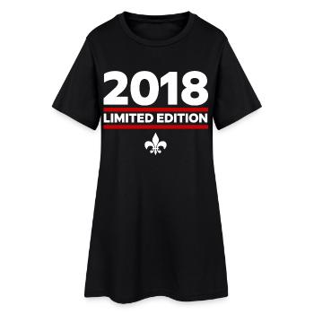 Édition limitée 2018 - Robe T-shirt Femme - noir - Devant