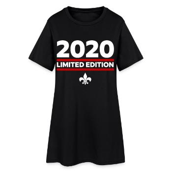 Édition limitée 2020 - Robe T-shirt Femme - noir - Devant
