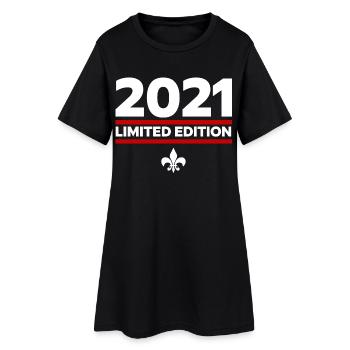 Édition limitée 2021 - Robe T-shirt Femme - noir - Devant