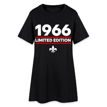Édition limitée de 1966 - Robe T-shirt Femme - noir - Devant
