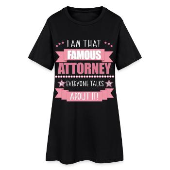 Avocat Profession Avocat Dames Cadeau - Robe T-shirt Femme - noir - Devant