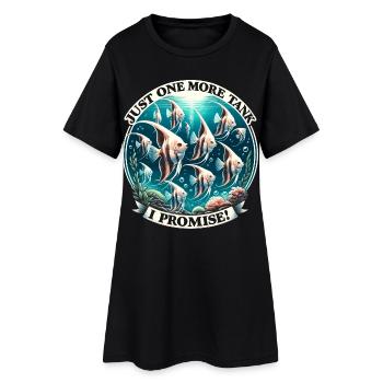 Addiction à l’aquarium, Aquarium Love, Poisson-ange - Robe T-shirt Femme - noir - Devant