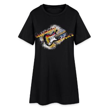 Germany Rocks - Women’s T-Shirt Dress - black - Front